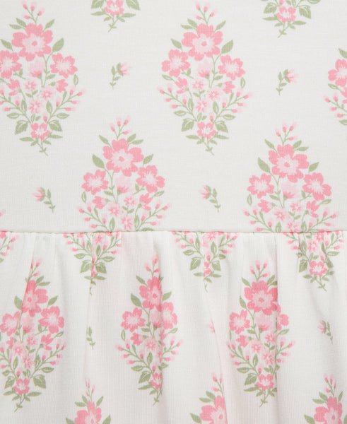 Floral Flame Bodysuit Dresses 25-16451