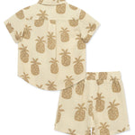 Pineapple Woven Short Set (12M-4T)