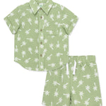 Tropical Woven Short Set (12M-4T)  16032