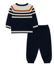 LITTLE ME Blue Stripe Sweater Set 25-16707