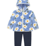 Floral 3-Piece Toddler Sherpa Set 25-16436