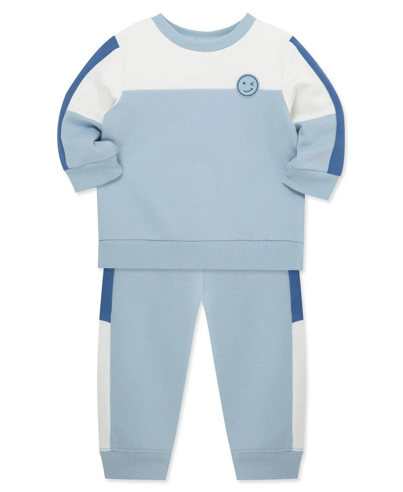 Colorblock 2-Piece Toddler Sweatshirt Set 25-16354