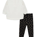 Bow 2-Piece Sweatshirt Set 25-16368
