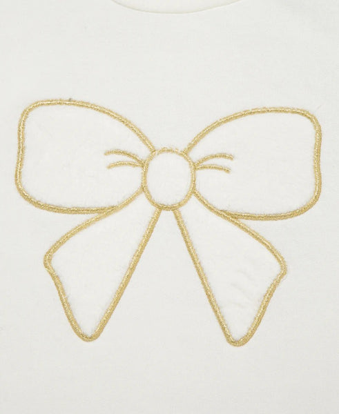 Bow 2-Piece Sweatshirt Set 25-16368