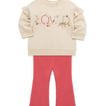 Loved 2-Piece Toddler Sweatshirt Set 25-16371