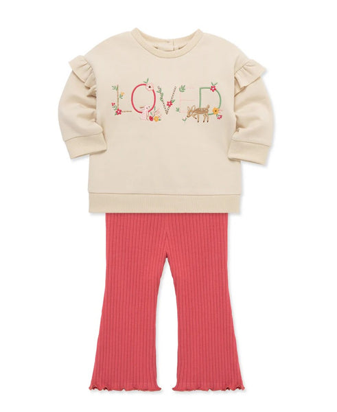 Loved 2-Piece Toddler Sweatshirt Set 25-16371