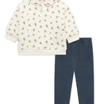 Rose 2-PieceToddler Sweatshirt Set-25-16749