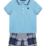 Crab Polo Short Set (12M-4T) 16038