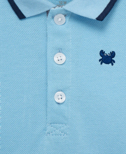 Crab Polo Short Set (12M-4T) 16038