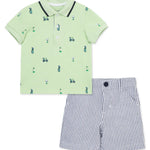 Golf Polo Short Set (12M-4T) 16039