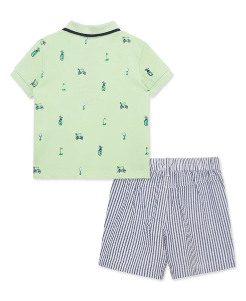 Golf Polo Short Set (12M-4T) 16039