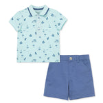 Beach Polo Short Set (12M-4T)