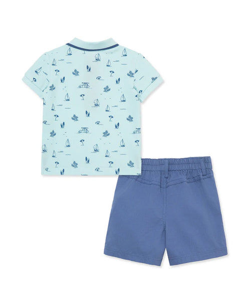 Beach Polo Short Set (12M-4T)