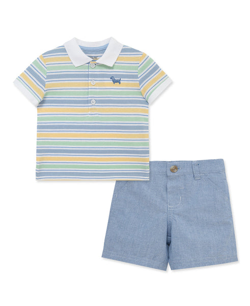 Puppy Polo Short Set 17473