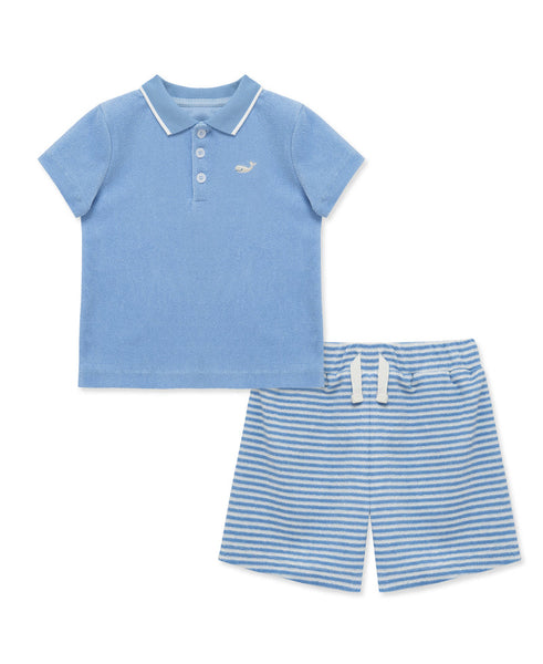Whale Terry Short Set 17483