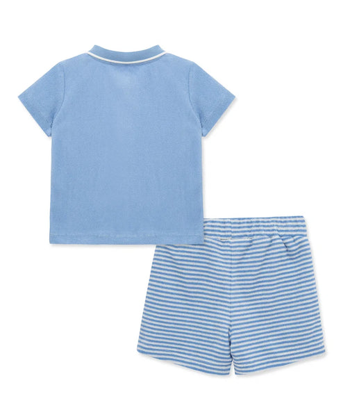 Whale Terry Short Set 17483