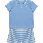 Whale Terry Short Set 17483