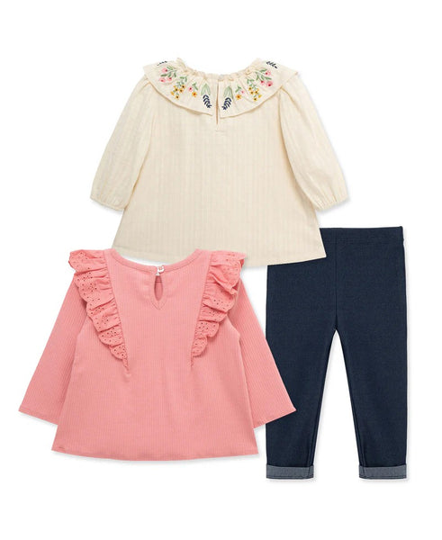 Embroidered 3-Piece Play Set 25-16461