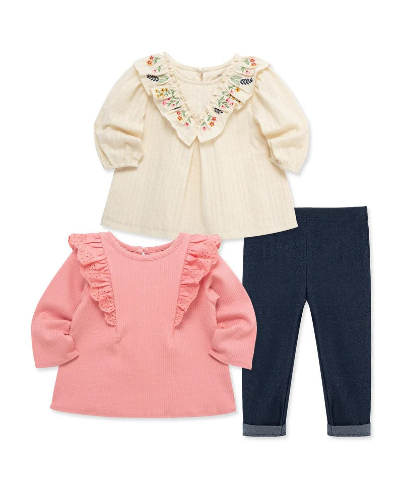 Embroidered 3-Piece Play Set 25-16461