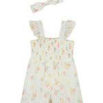 Daisy Woven Romper & Headband (12M-4T) 16069