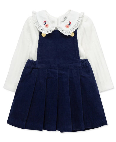 Pleated Toddler Jumper Set 25-16752