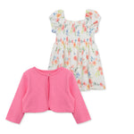 Rose Knit Dress Set (12M-4T) 15837