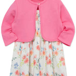 Rose Knit Dress Set (12M-4T) 15837