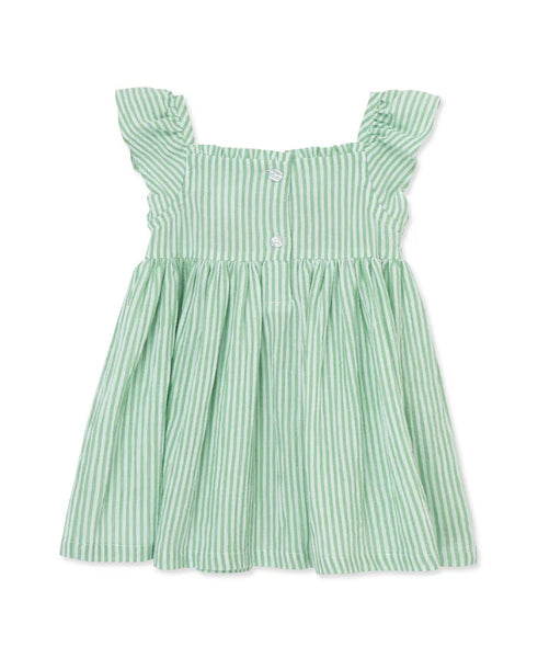 Green Embroidered Sundress (12M-4T) 16055