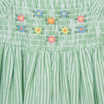 Green Embroidered Sundress (12M-4T) 16055