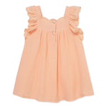 Peach Sundress with Panty (12M-4T) 16057