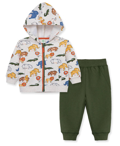 Safari 2-Piece Toddler Hoodie Set (2T-4T)