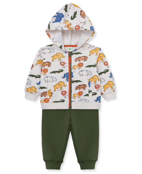 Safari 2-Piece Toddler Hoodie Set (2T-4T)