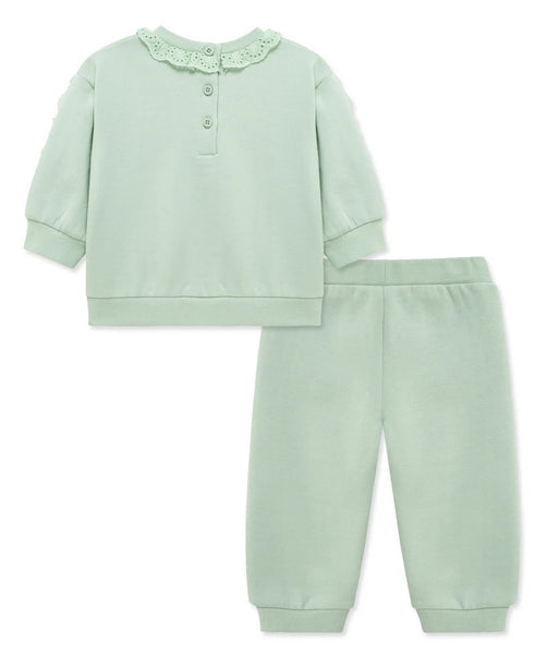 Green Toddler Sweatshirt Set 25-16651
