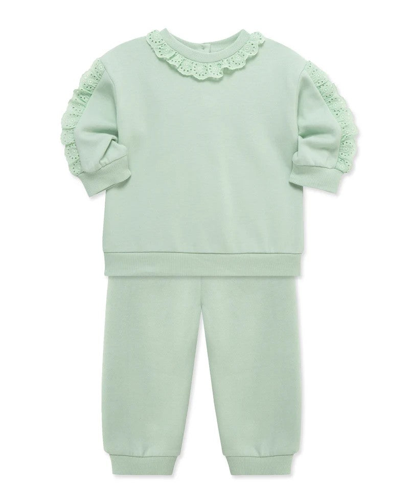 Green Toddler Sweatshirt Set 25-16651
