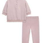 Violet "LOVE" Sweatshirt Set  25-16652