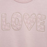 Violet "LOVE" Sweatshirt Set  25-16652