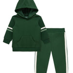 Green Sweatshirt Toddler Hoodie Set 25-16656