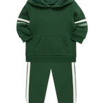 Green Sweatshirt Toddler Hoodie Set 25-16656