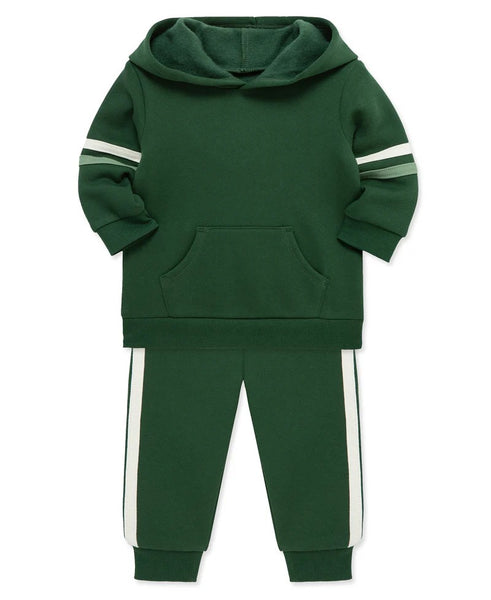Green Sweatshirt Toddler Hoodie Set 25-16656