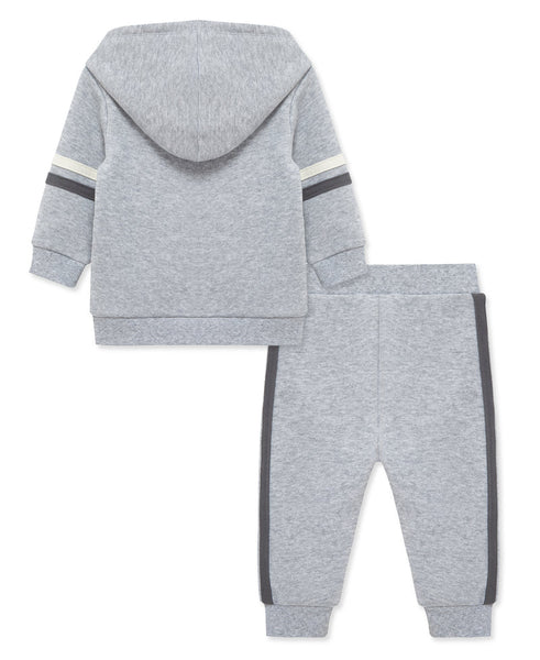 Grey Toddler Sweatshirt Hoodie Set25-16657
