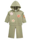 LITTLE  ME Flower Hoodie Set 25-16778