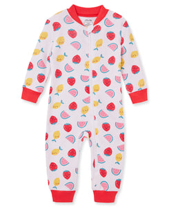 Fruit Zip Front Pajama 612805