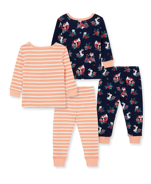 Fox 4-Piece Toddler Pajama Set (2T-4T) 613458