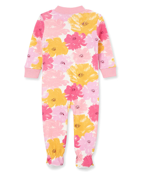 Floral Cotton Zip Front Infant Pajama (12M-24M) 613465