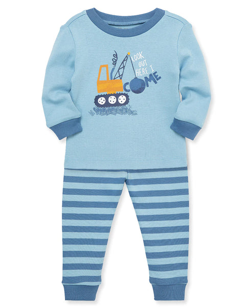 Construction 4-Piece Toddler Pajama Set (2T-4T) 613470