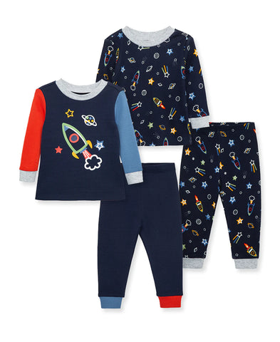 Space 4-Piece Pajama Set (12M-24M) 613471