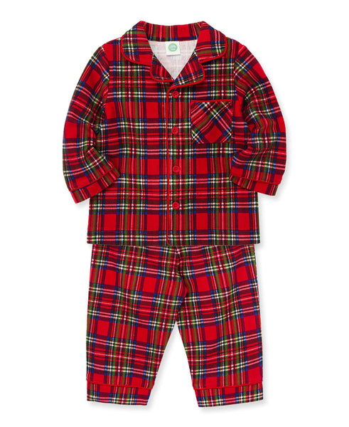 Plaid Coat Toddler Pajama