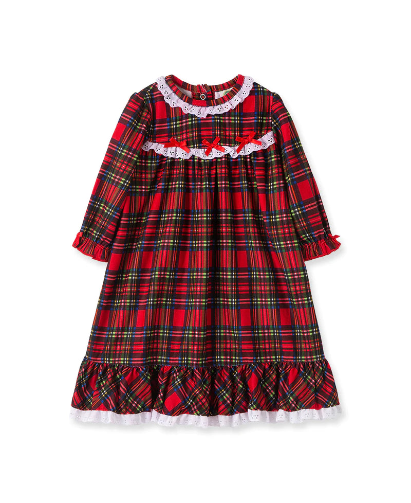 Plaid Gown Toddler Pajama 613495