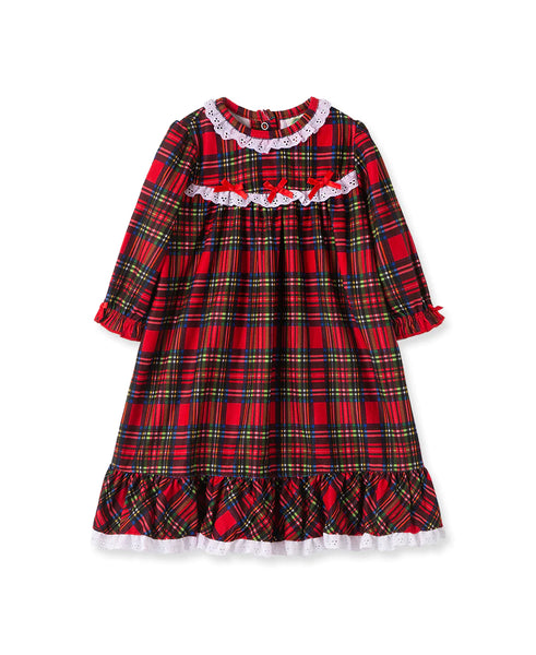 Plaid Gown Toddler Pajama