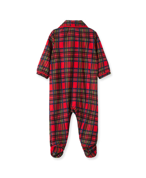 Boys Plaid Footie Pajama 613497